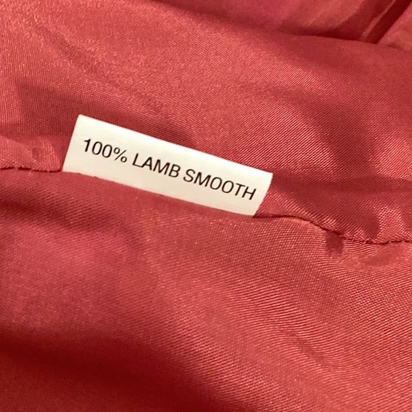 Sue Bristol Size 8 Pink Leather Jacket. - Picture 13 of 13